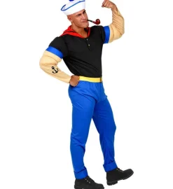 Muskuløs Sømand Kostume