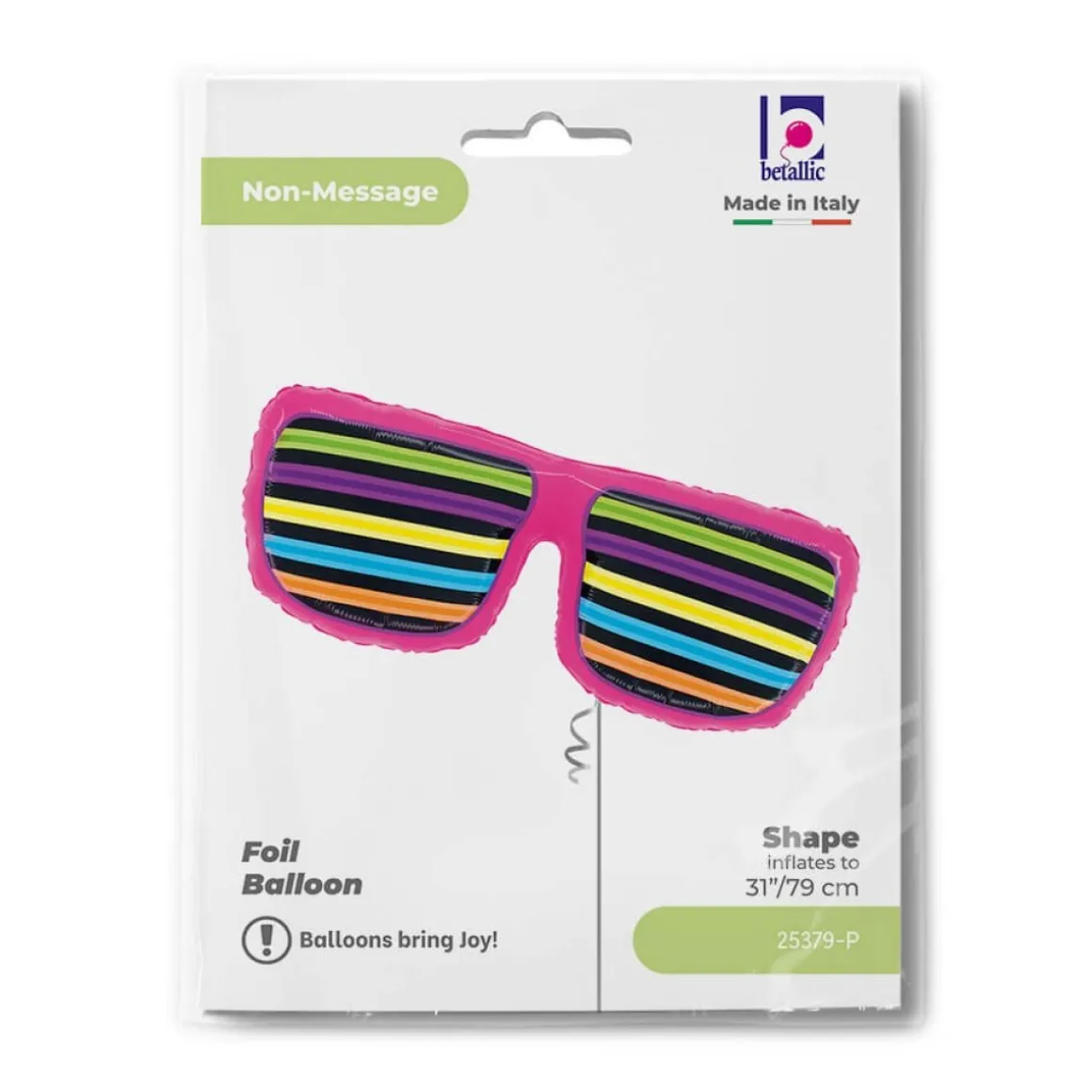 Neon Solbriller Folieballon