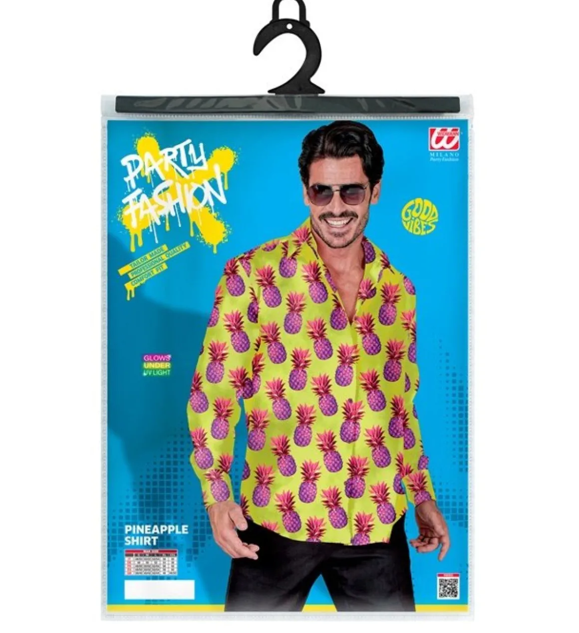 Neon Ananas Skjorte Gul