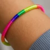Neon Armbånd Regnbue