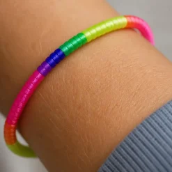 Neon Armbånd Regnbue