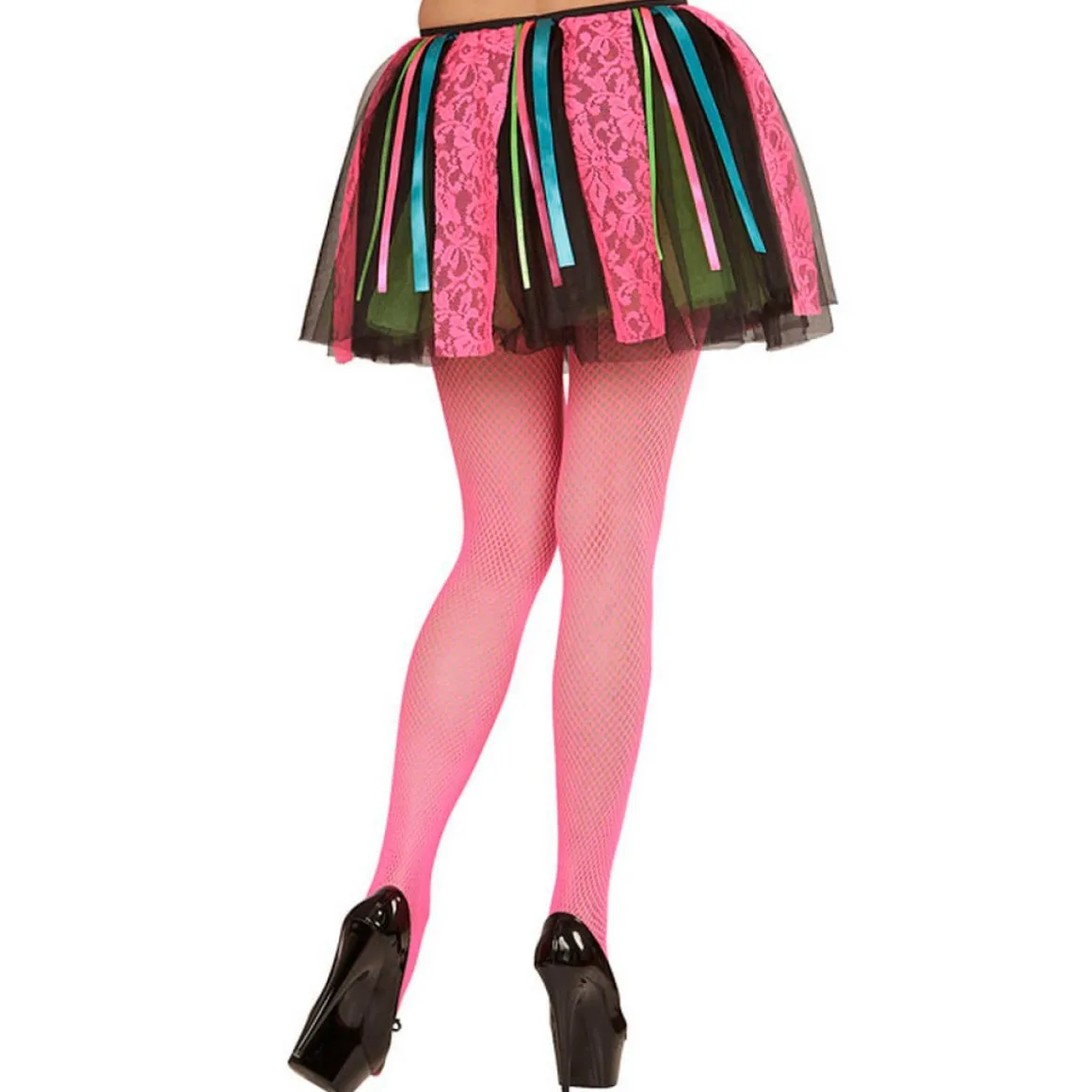 Neon Disco Tutu Tylskørt Multifarvet