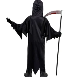 Neon Grim Reaper Børnekostume