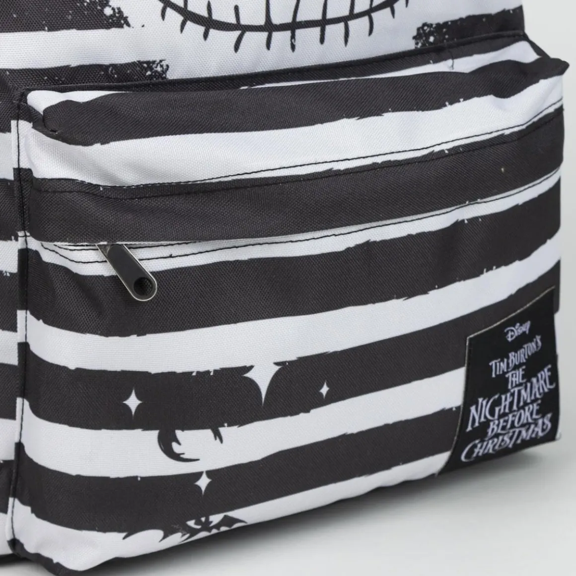 Nightmare Before Christmas® Stribet Skoletaske
