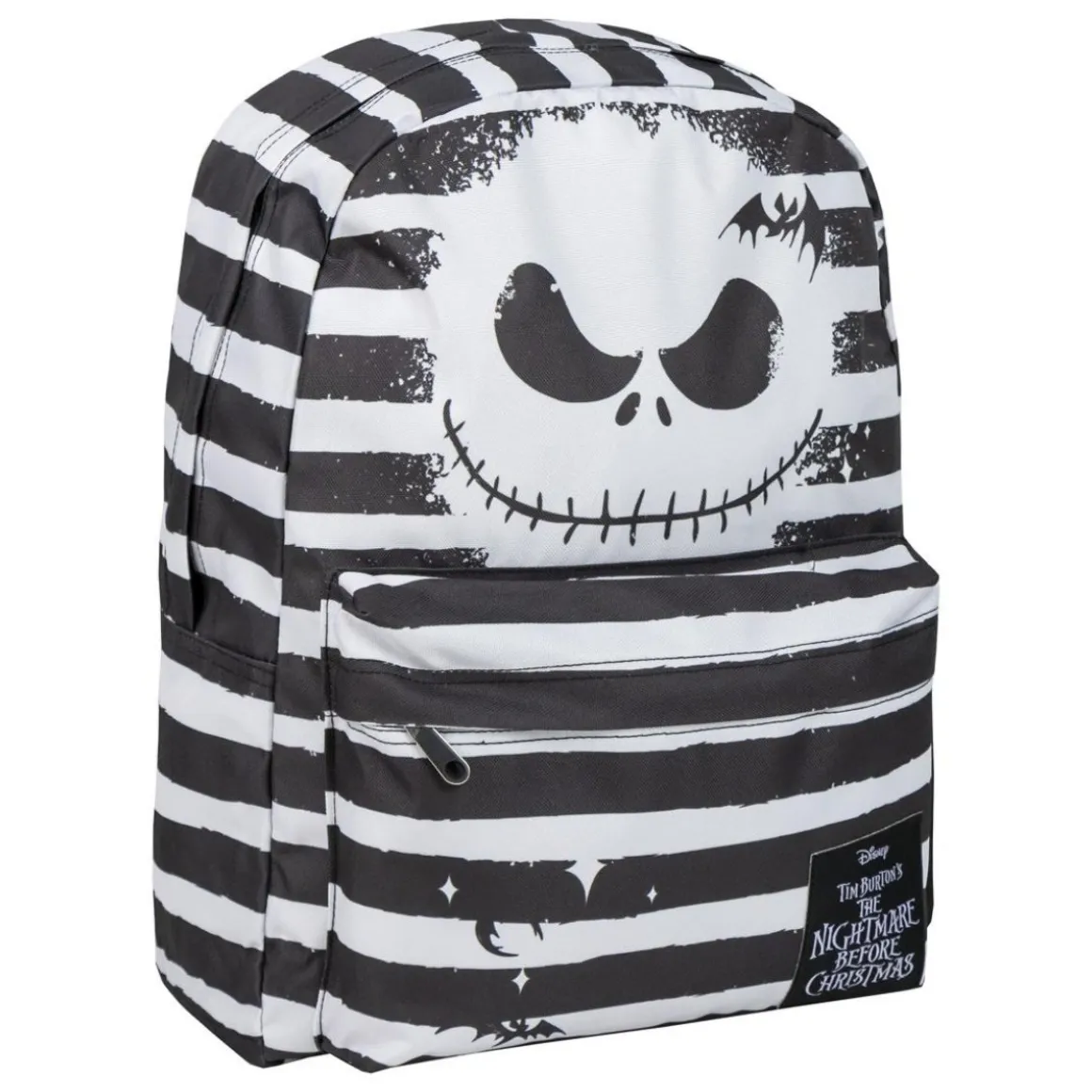 Nightmare Before Christmas® Stribet Skoletaske