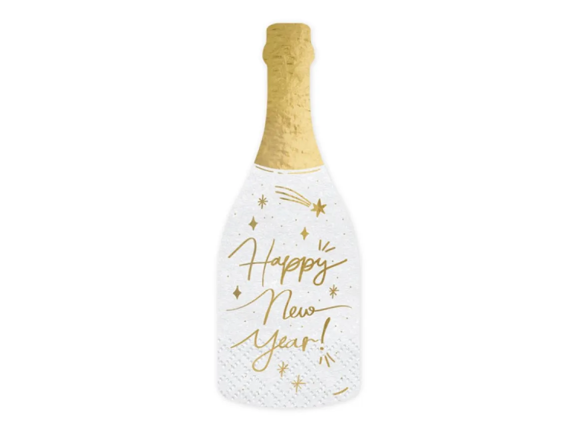 Nytårs Champagne Servietter