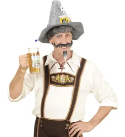 Oktoberfest Øl Hat Grå