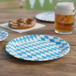 Oktoberfest Paptallerkener
