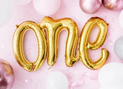 One Folieballon Guld