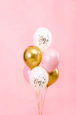 One Ballonbuket Pastel Lyserød