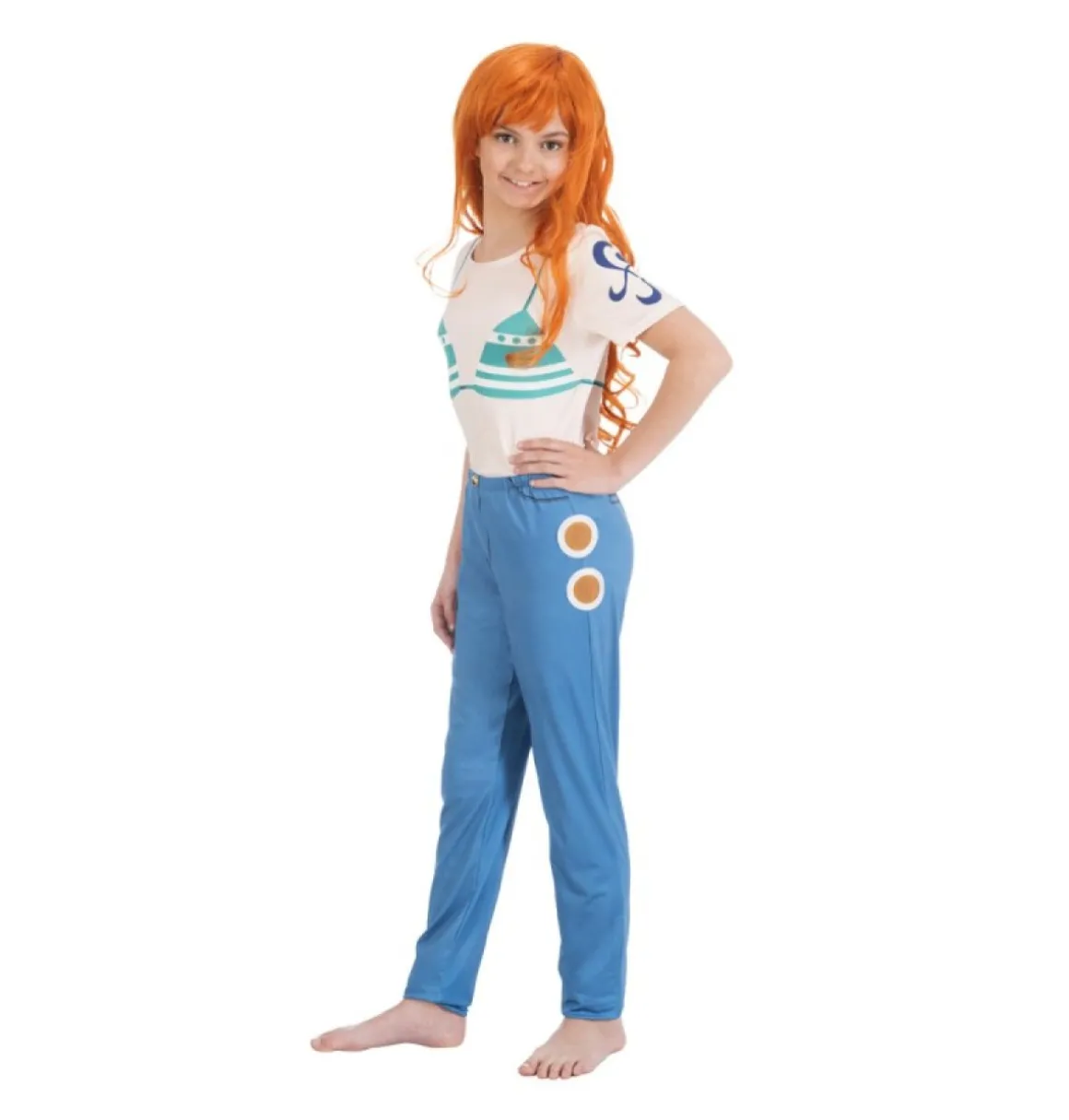 One Piece® Nami Børnekostume