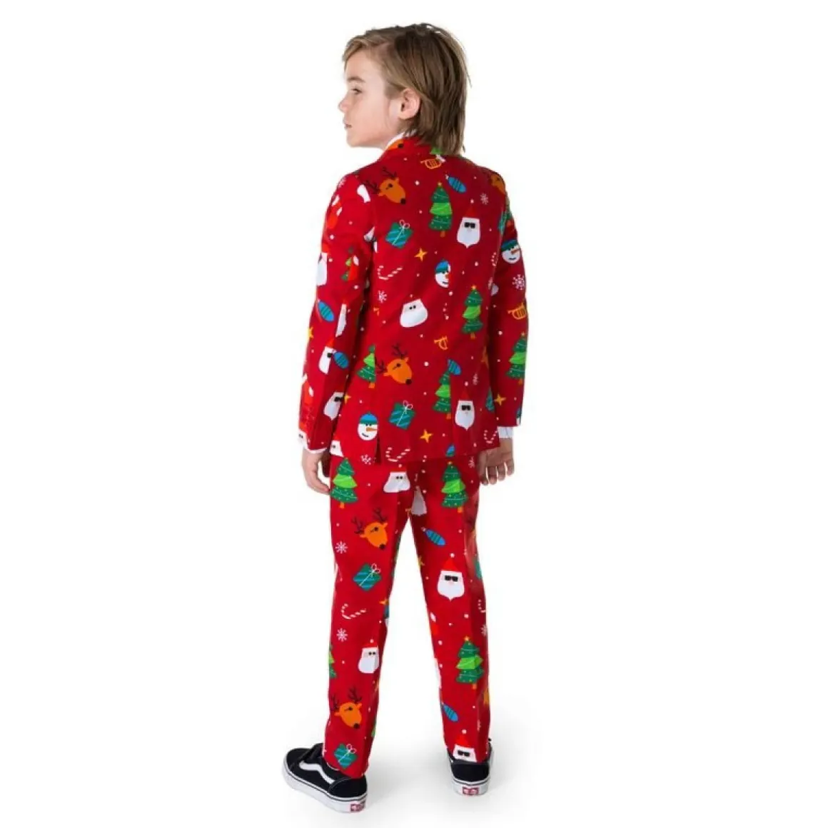Opposuits® Festivity Red Børnejakkesæt