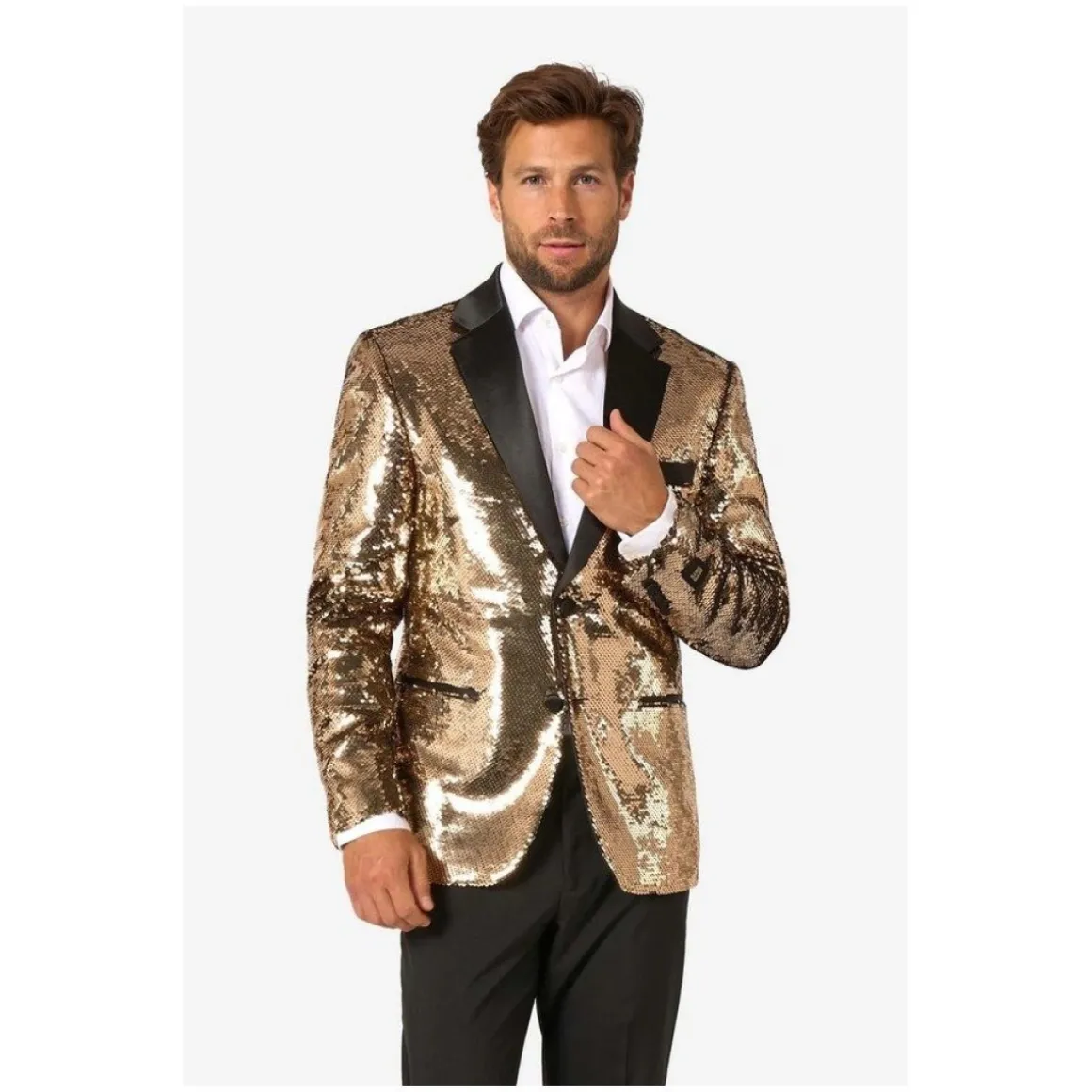 Opposuits Groovy Gold Pailletblazer