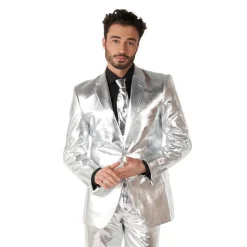 Opposuits® Shiny Silver Jakkesæt