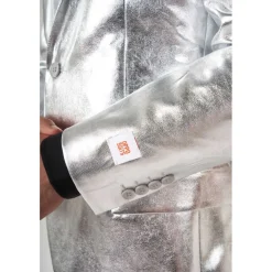 Opposuits® Shiny Silver Jakkesæt