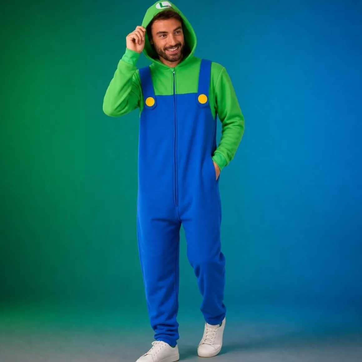 Opposuits Super Mario® Luigi Onesie