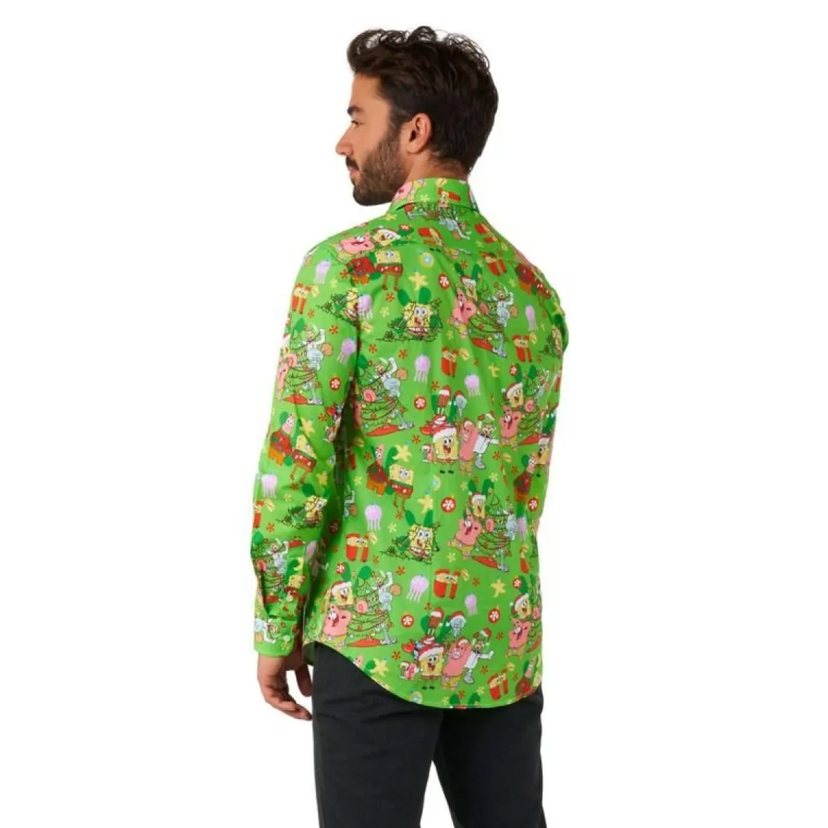 Opposuits Svamepebob Firkant® Juleskjorte