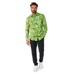 Opposuits Svamepebob Firkant® Juleskjorte