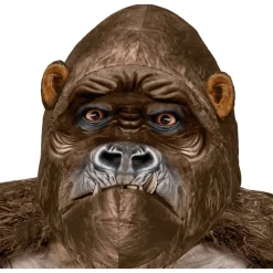 Oppustelig Gorilla Kostume Brun