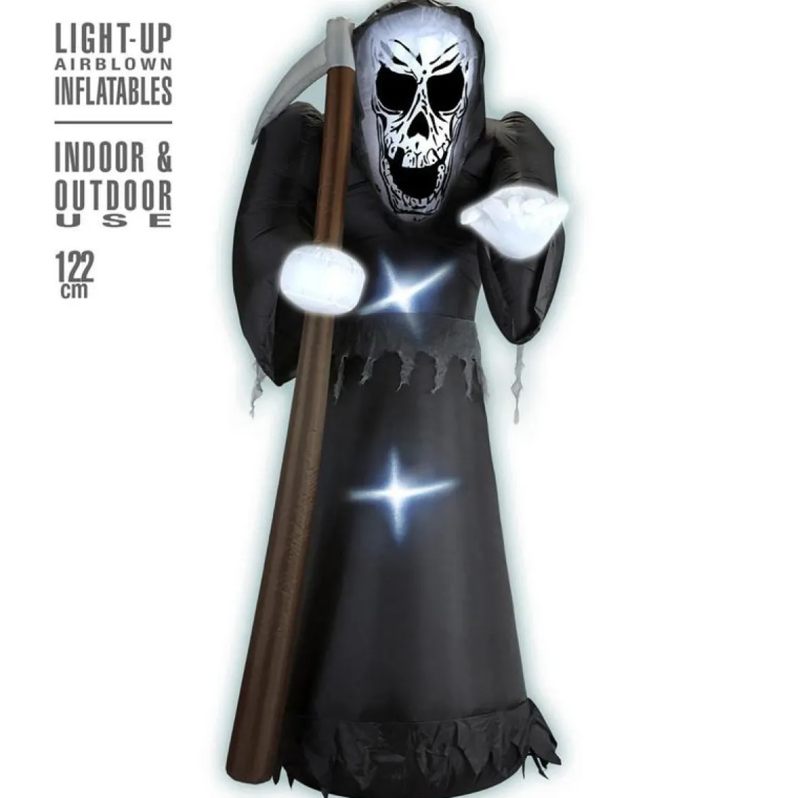 Oppustelig Lysende Grim Reaper