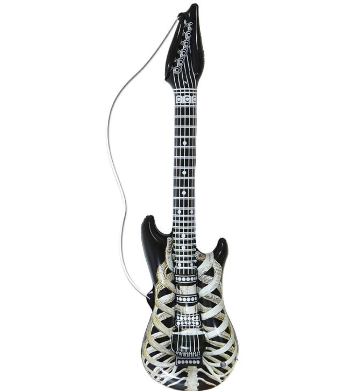 Oppustelig rock guitar, skeleton