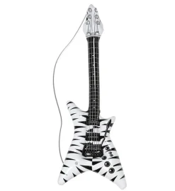 Oppustelig Rock Guitar Zebra