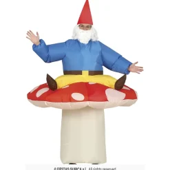 Oppusteligt Svampekostume Med Nisse