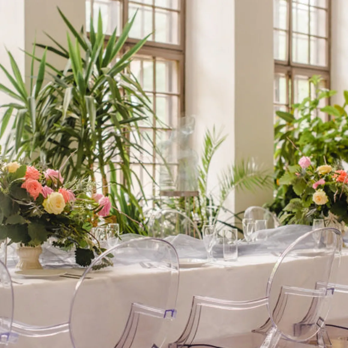 Organza Stofrulle Sølv