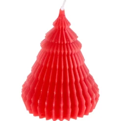 Origami Juletræ Lys Rød