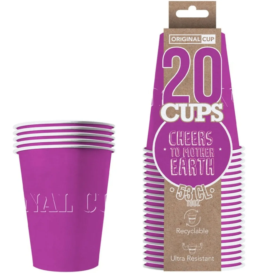 Original Cup Papkrus Lilla