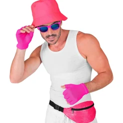 Paillet Bæltetaske Neonpink