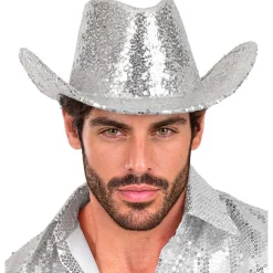 Paillet Cowboyhat Sølv