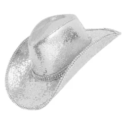 Paillet Cowboyhat Sølv