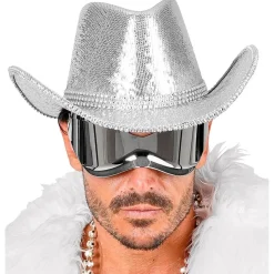 Paillet Cowboyhat Sølv
