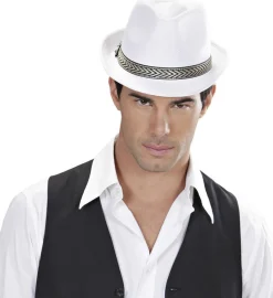 Panama Fedora Hvid