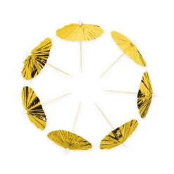 Parasol Drinkspinde Guld