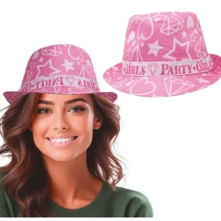 Party Girls Sommerhat Lyserød