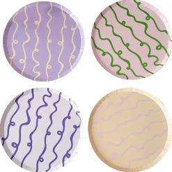 Pastel Bølge Tallerkener