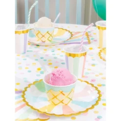 Pastel Mix Paptallerkener
