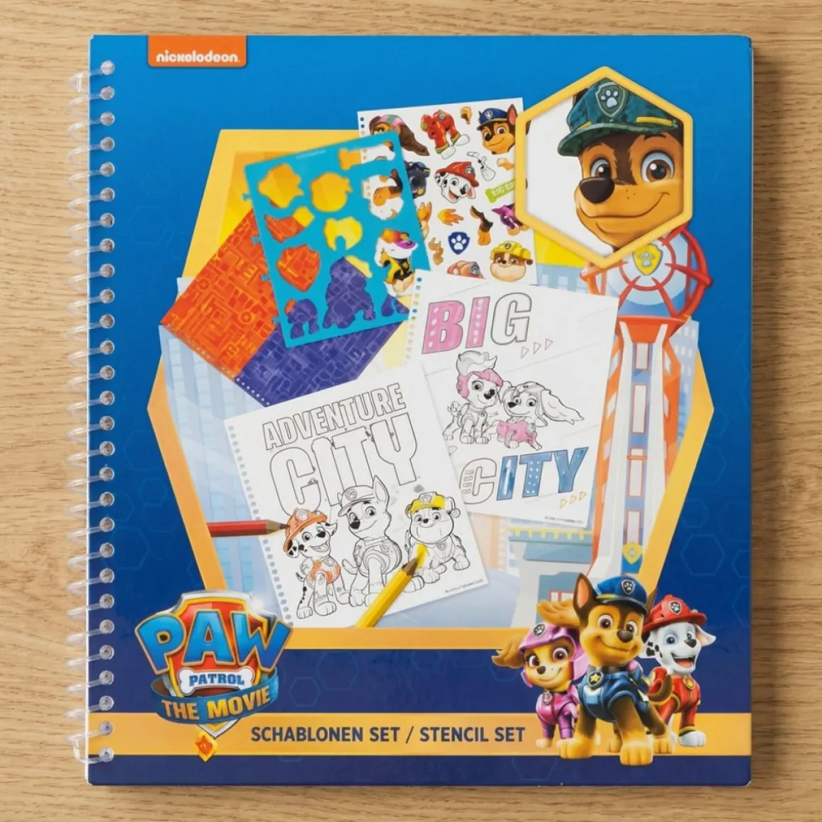 Paw Patrol® Skabelonsbog