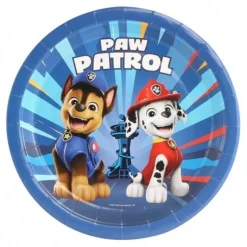 Paw Patrol® Paptallerkener Blå