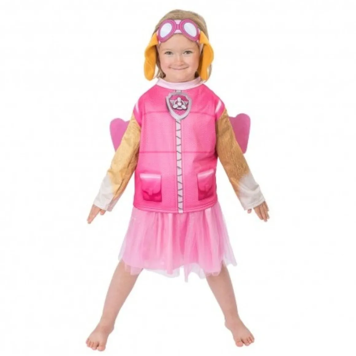 Paw Patrol® Skye Børnekostume Lyserød