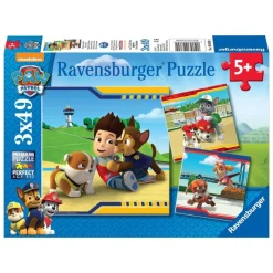 Paw Patrol® 3 x 49 Brikker Hero Puslespil