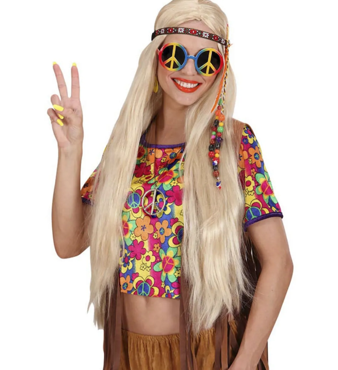 Peace Hippie Halskæde