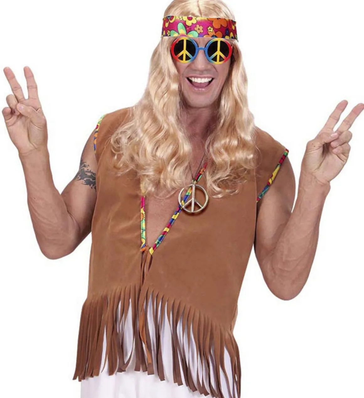 Peace Hippie Halskæde