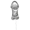 Penis Folieballon Sølv