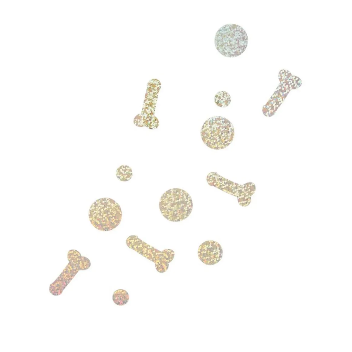 Penis Konfetti Iriserende