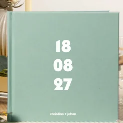 Personlig Gæstebog Elegant Minimalisme