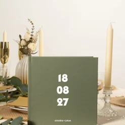 Personlig Gæstebog Elegant Minimalisme