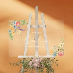 Personligt Velkomstskilt Wildflower
